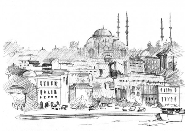 Dessin Istanbul